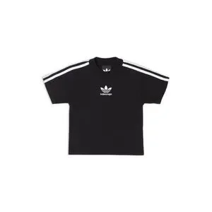 BALENCIAGA × adidas 23SS GAME SHIRT Balenciaga x adidas Oversized T-Shirt Black Men's - SS23 - US